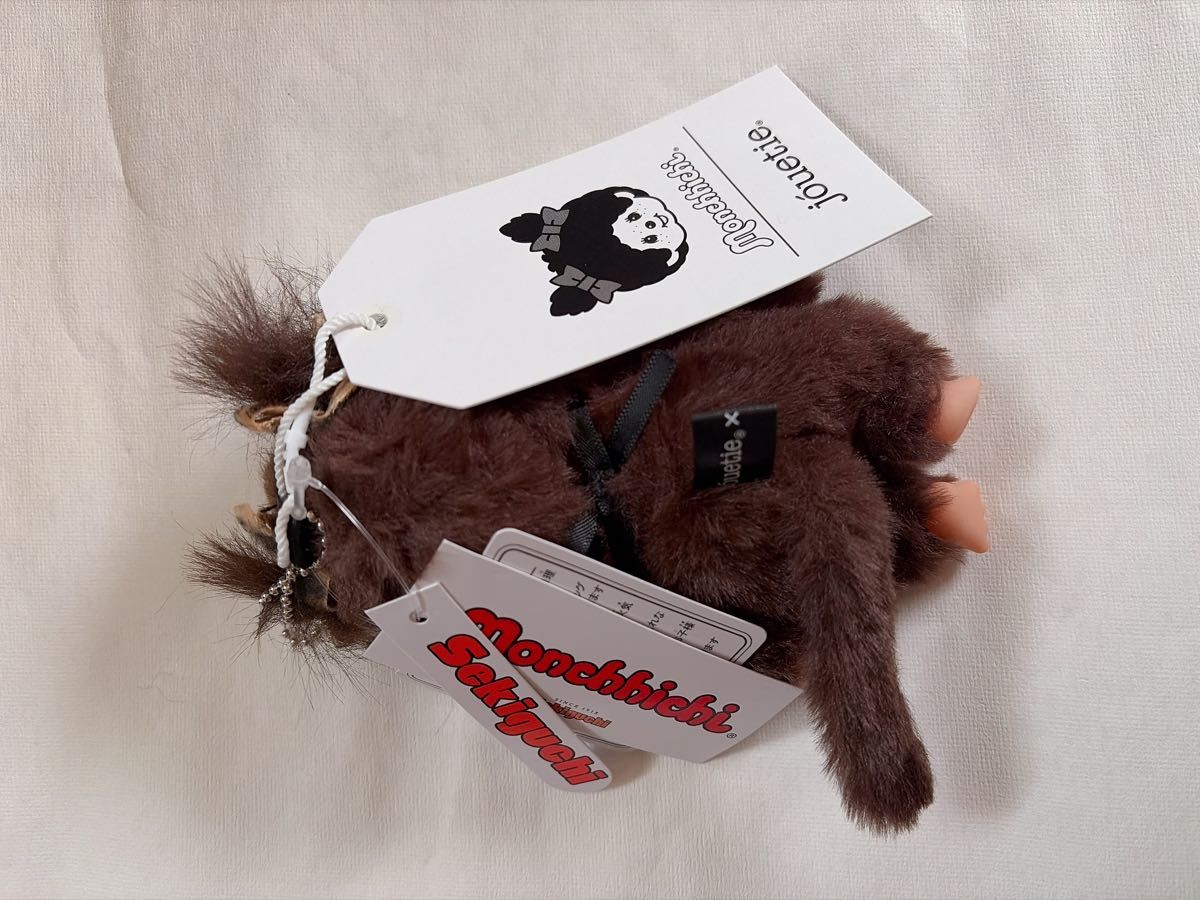monchhichi×jouetieレオパードキーチェーン モンチッチ ジュエティー