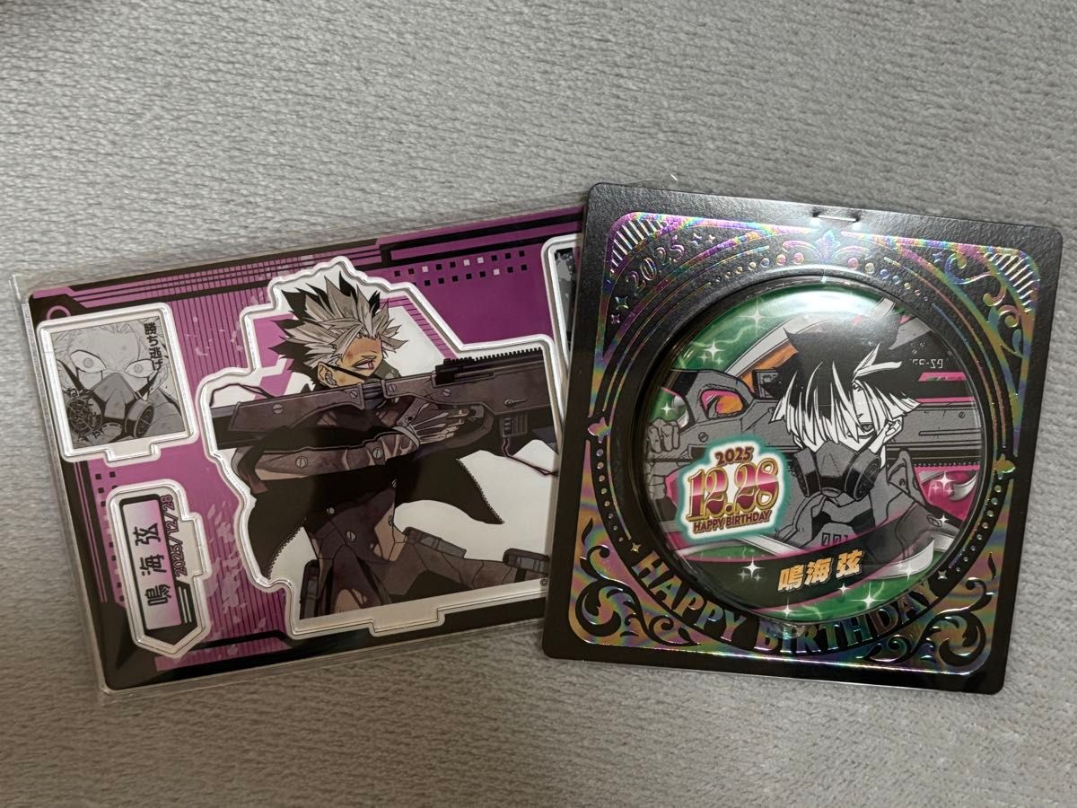 鳴海弦 2025 バースデー アクリルスタンド 缶バッジ｜Yahoo!フリマ（旧
