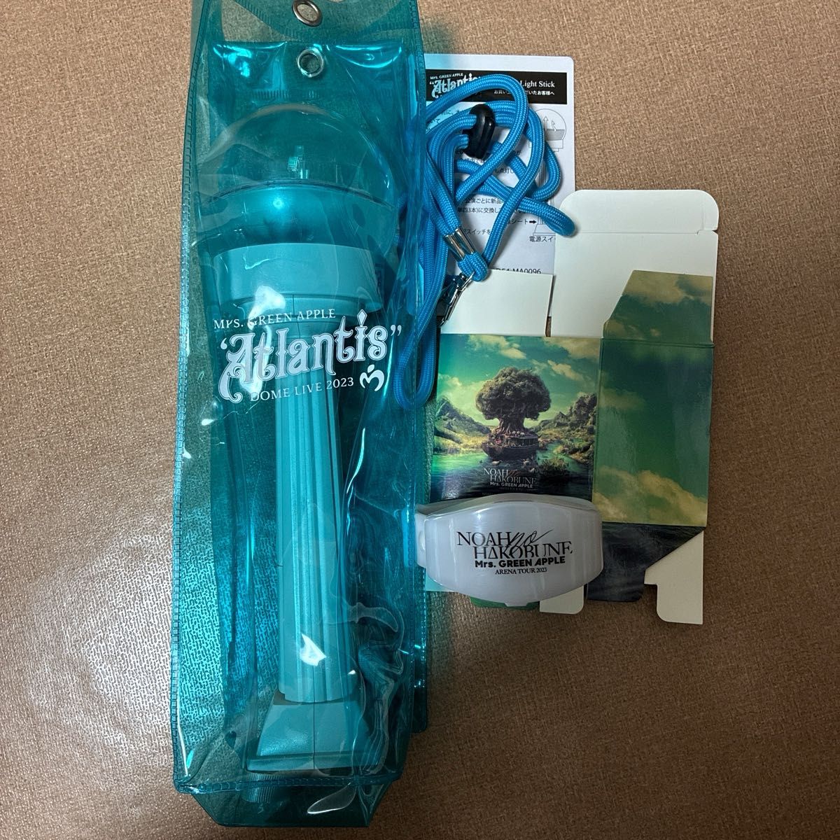 ミセスグリーンアップル Atlantis ペンライト ノアの方舟 ライトバンド