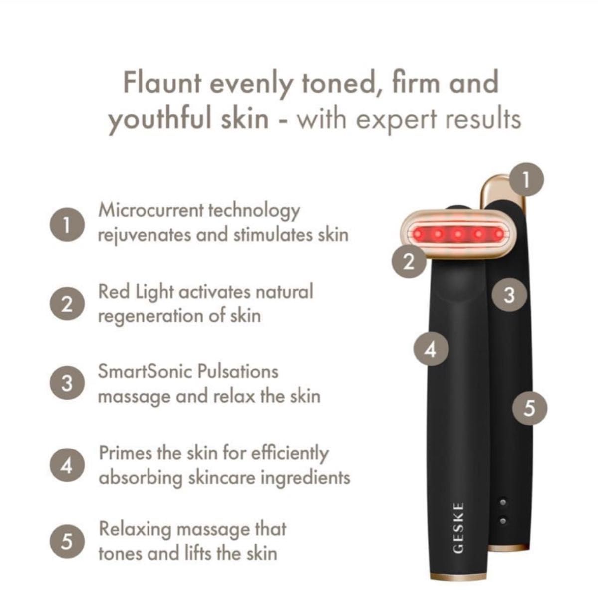 GESKE GK000068GY01 グレー スキン ファーミング ワンド ペン型