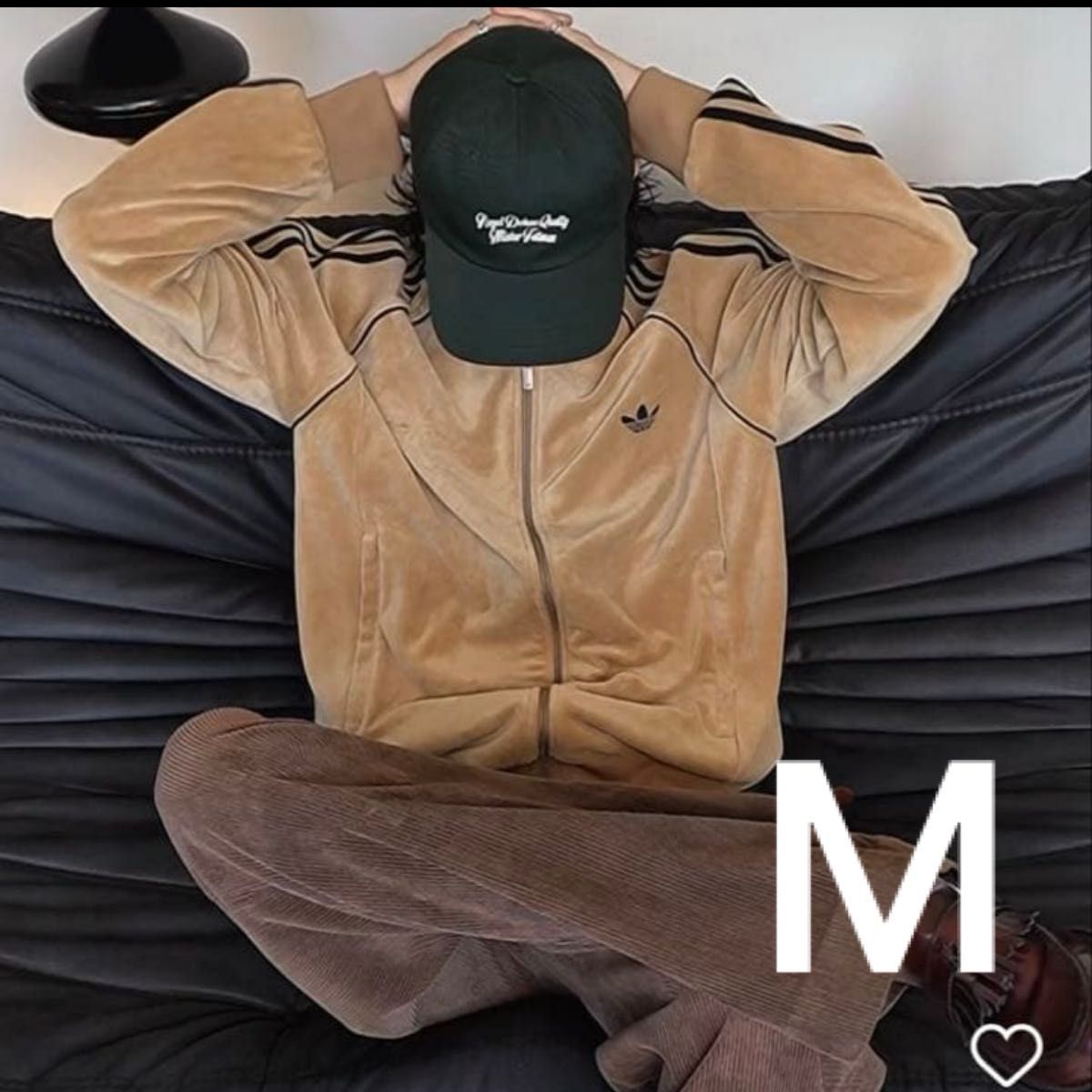 adidas アディダス ベロア トラックジャケット 新品未使用 Mサイズ