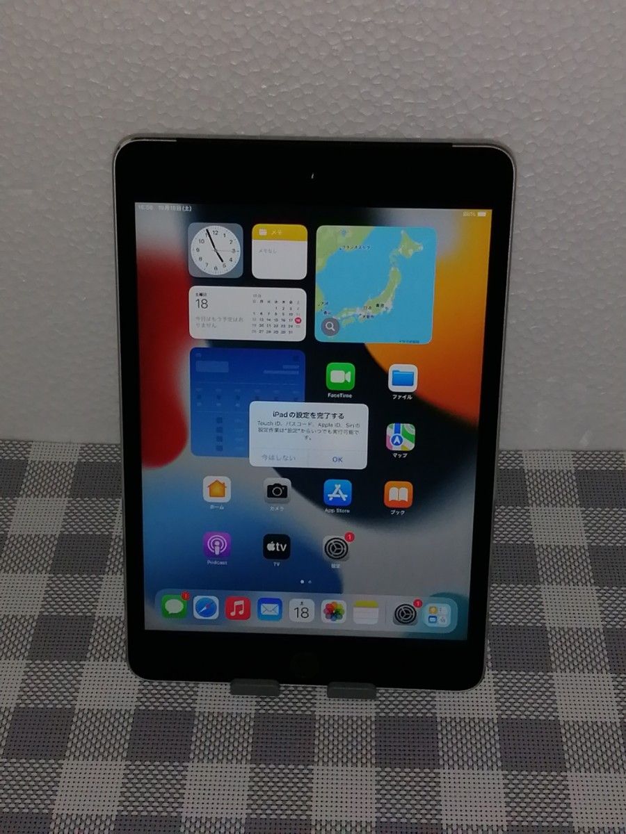 バッテリー86 9％/大容量128GB】Apple iPad mini4（第4世代）【SIM