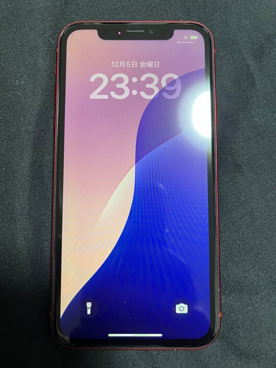 iPhoneXR 128GB SIMフリー バッテリー79% 利用制限無し ネットワーク