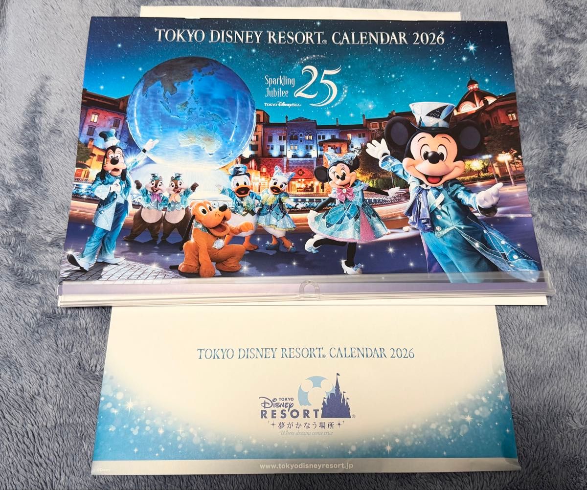 東京ディズニーリゾート 壁掛けカレンダー2026 ディズニー
