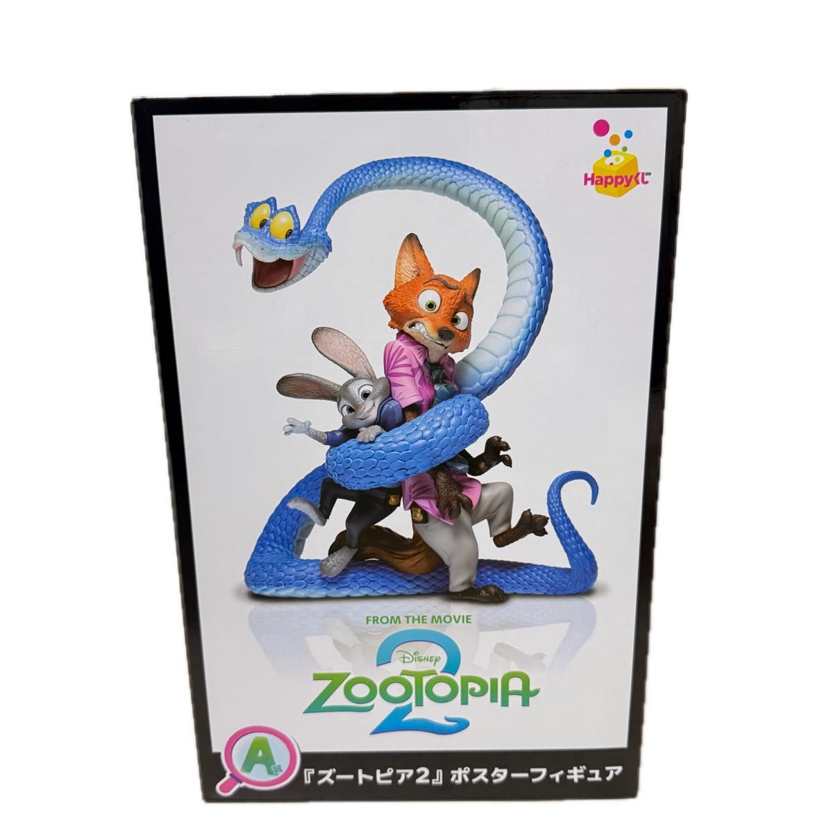 ズートピア2 Happyくじ A賞 ポスターフィギュア ニック ジュディ