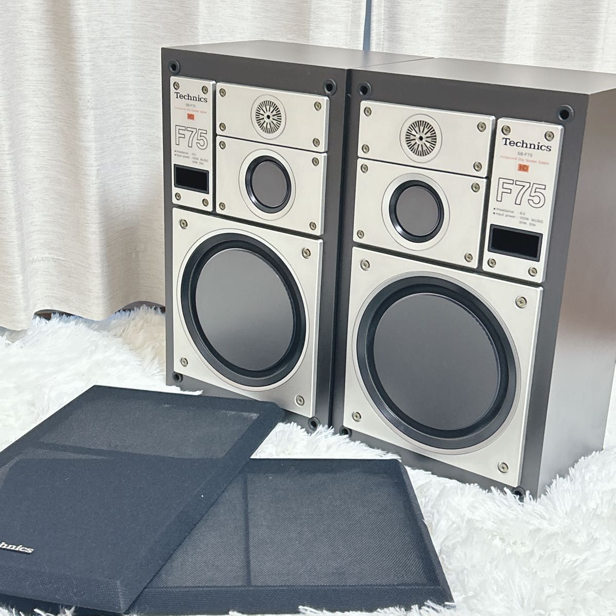 テクニクス 希少 TECHNICS SB-F75 3WAY ペアスピーカー｜Yahoo!フリマ