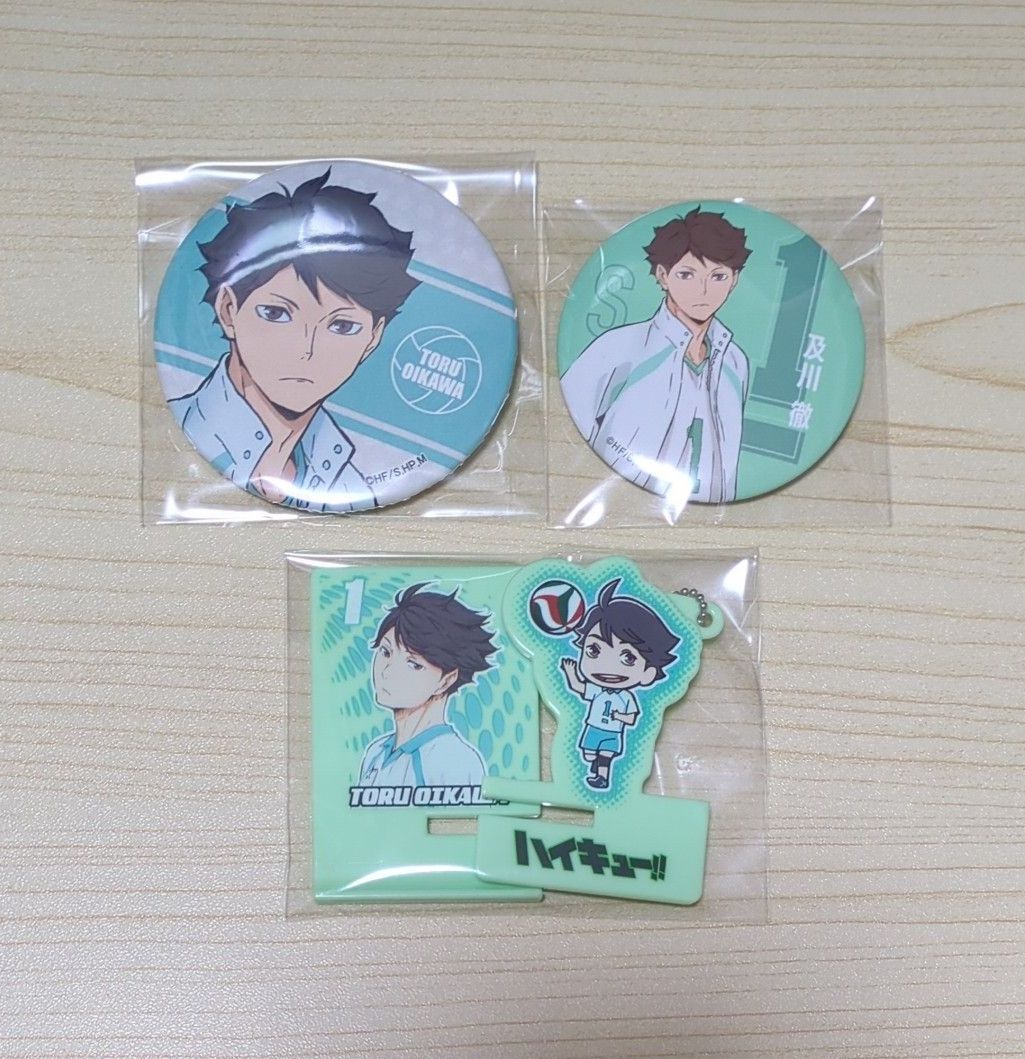ハイキュー 及川徹 グッズ 缶バッジ 青葉城西 まとめ売り｜Yahoo