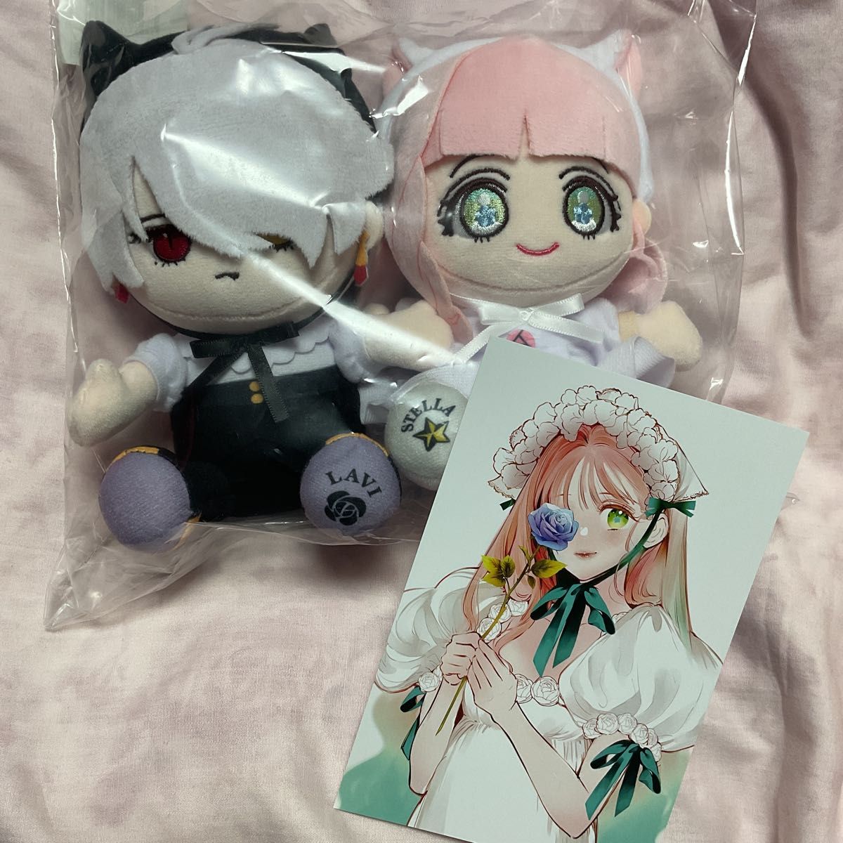 花秘める君のメテオール ラビ ＆ ステラ ぬいぐるみセット【限定