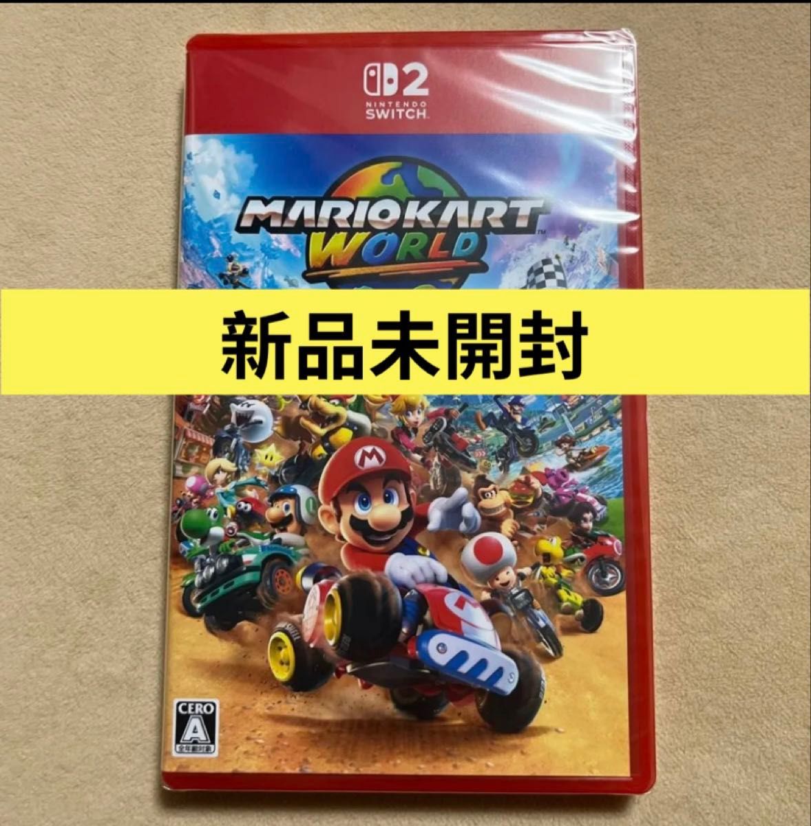 マリオカート ワールド 新品未開封 新品未開封 マリオカート ワールド