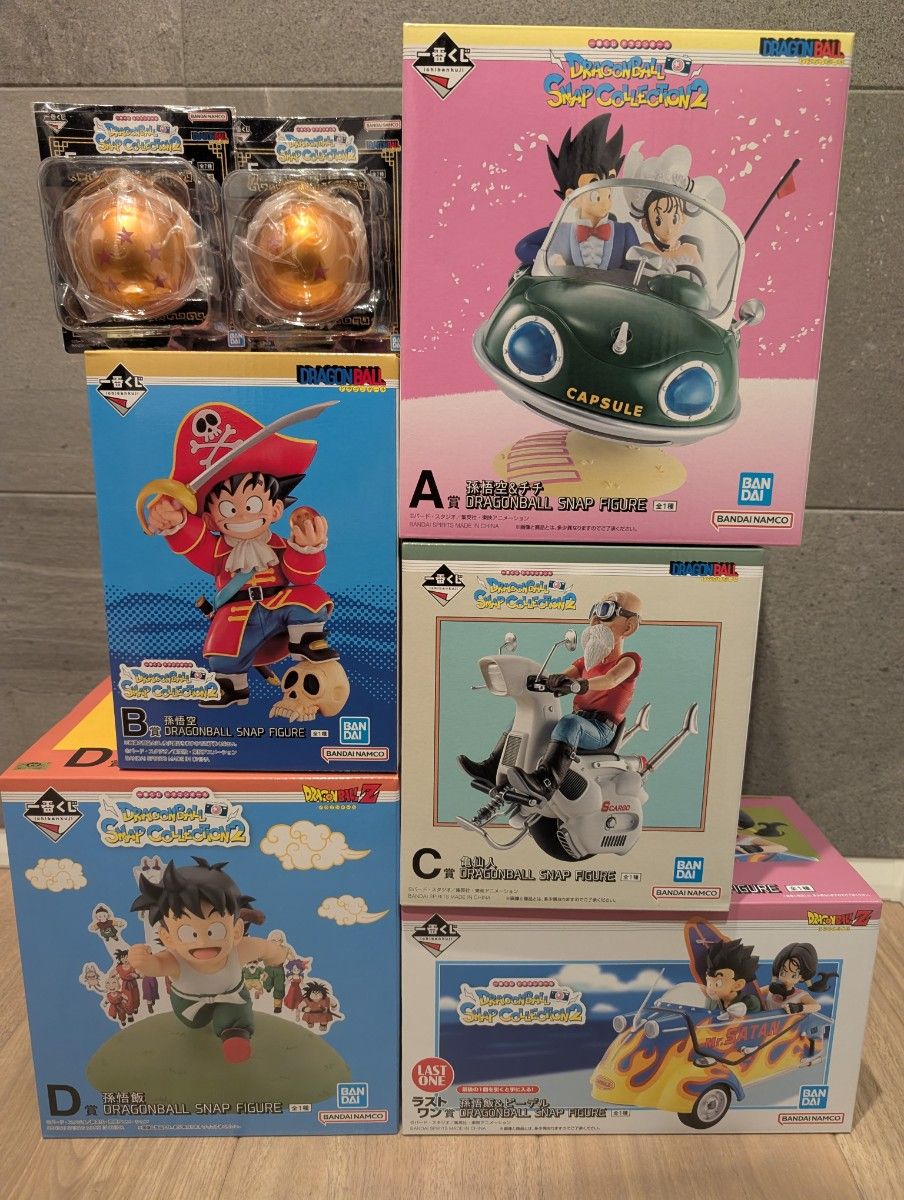 フィギュアコンプ 一番くじドラゴンボール スナップコレクション 2