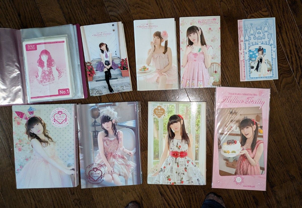 田村ゆかり ファンクラブ会報まとめ売り No.20〜94、SP、バインダー1個