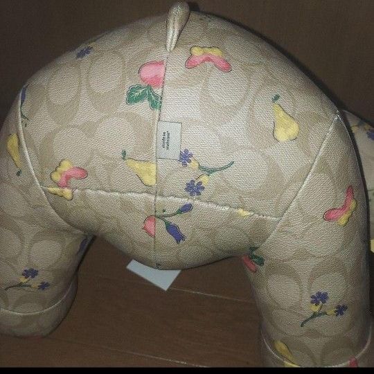 COACH くま ぬいぐるみ 春限定 ビッグぬいぐるみ｜Yahoo!フリマ（旧