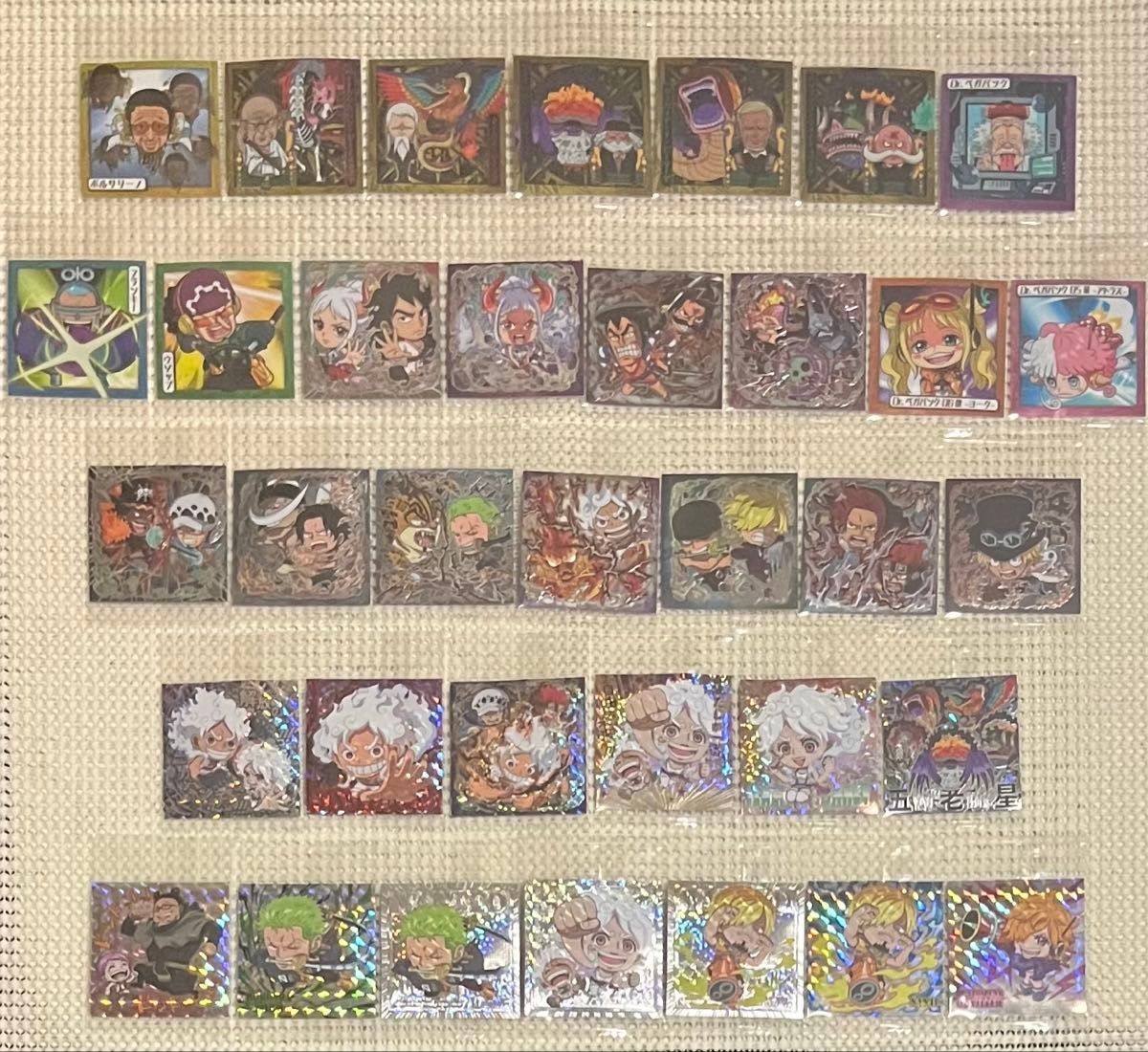 ワンピース 大海賊シールウエハース13 自由な未来 パラレル含む全35