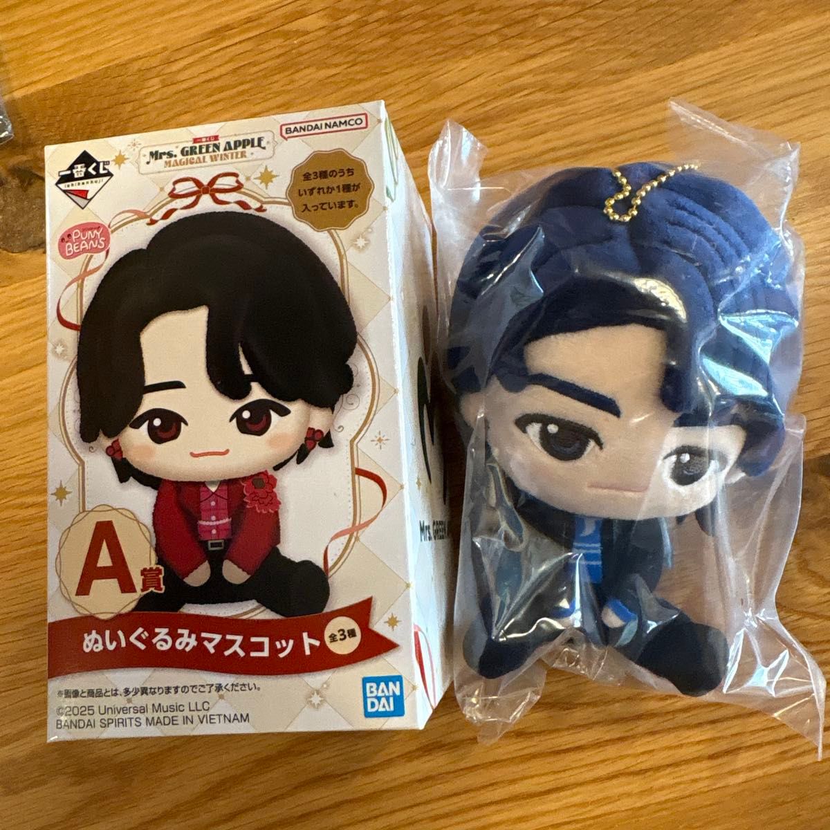 Mrs GREEN APPLE ぬいぐるみマスコット A賞 若井｜Yahoo!フリマ（旧