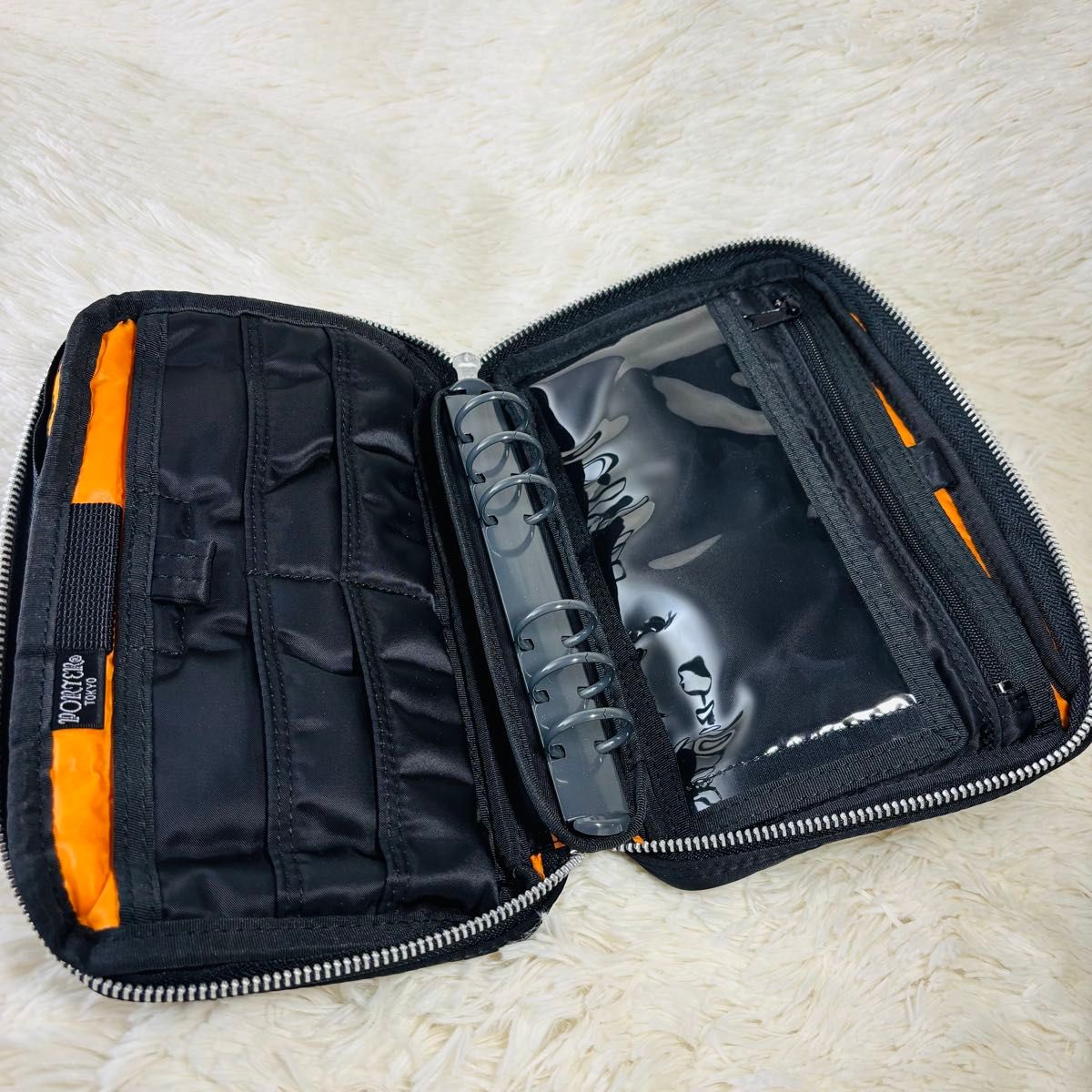 未使用品 ポーター タンカー 手帳 システム手帳 ブラックタンカー