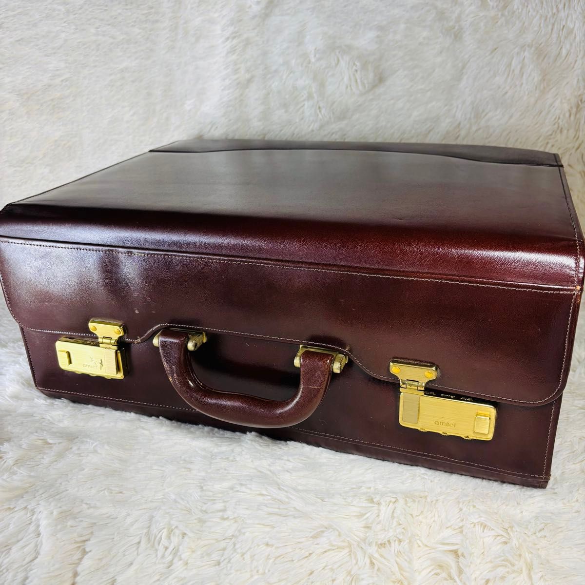 パイロットバッグ ダレスバッグ ビジネスバッグ ドクター ワインレッド