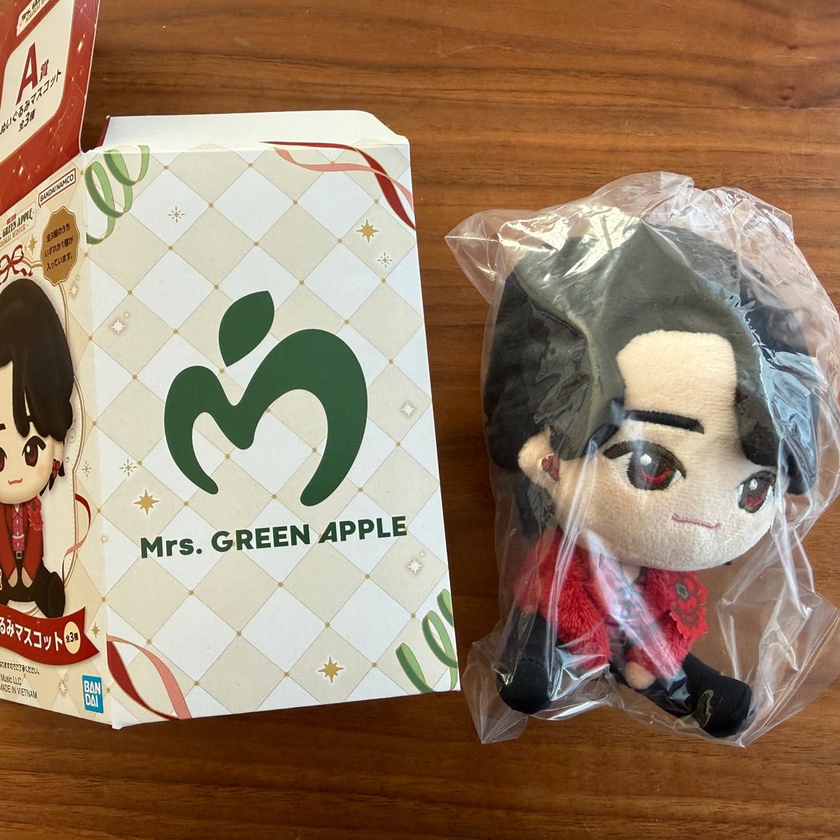 Mrs GREEN APPLE ミセス 一番くじ A賞 ぬいぐるみ 大森｜Yahoo!フリマ