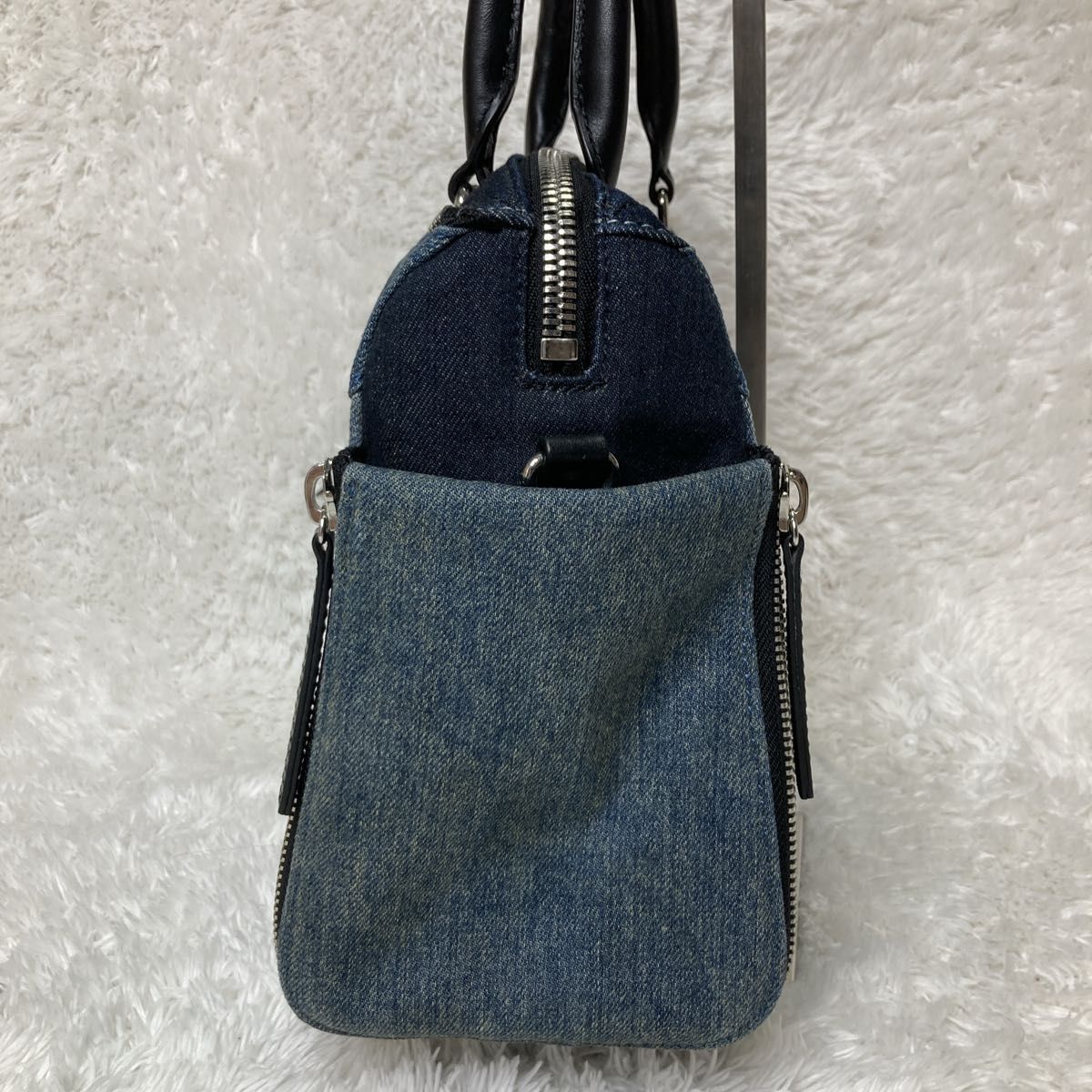 DIESEL LE-ZIPPER ディーゼル ショルダーバッグ 2way 肩掛け デニム