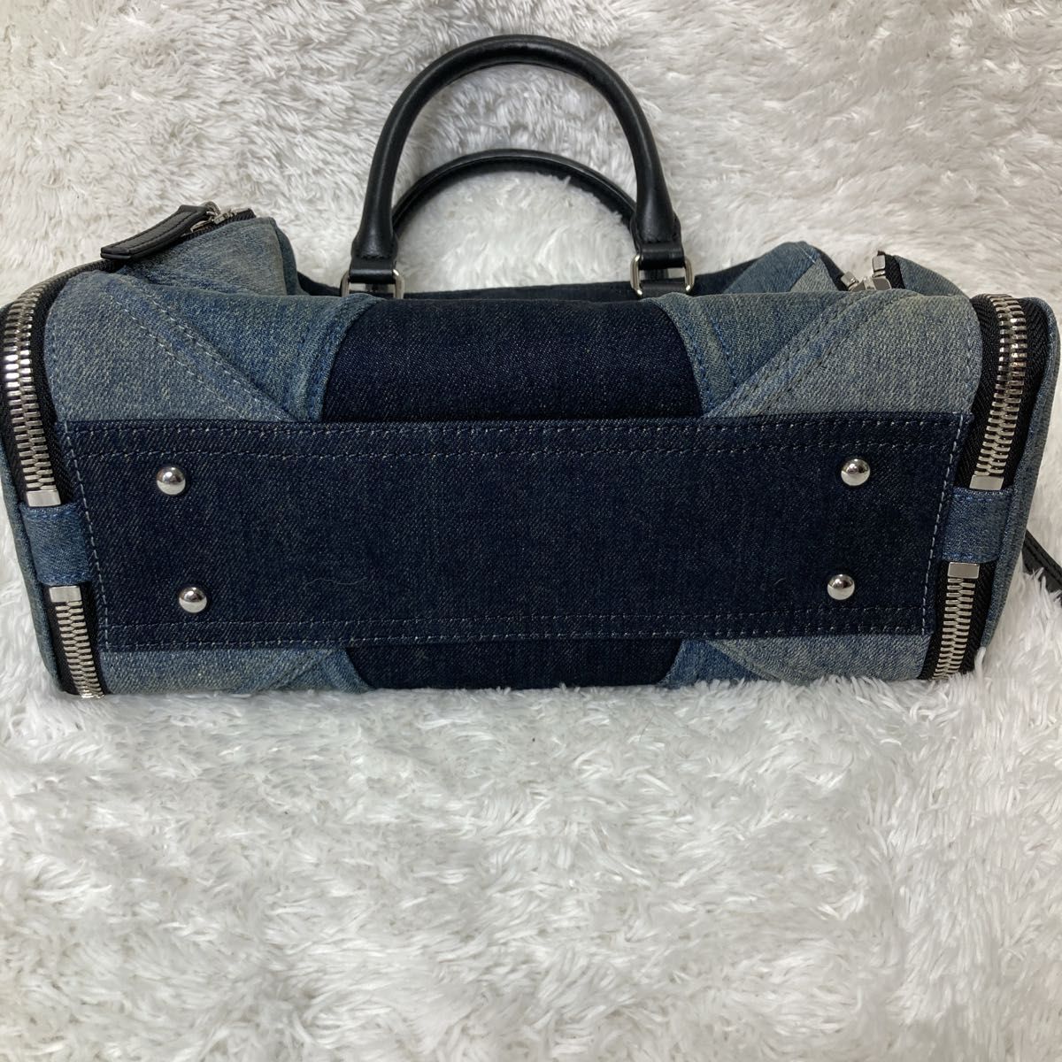 DIESEL LE-ZIPPER ディーゼル ショルダーバッグ 2way 肩掛け デニム