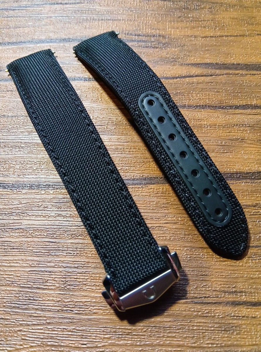 オメガ 純正 ファブリック ベルト ストラップ ＆ バックル 20mm