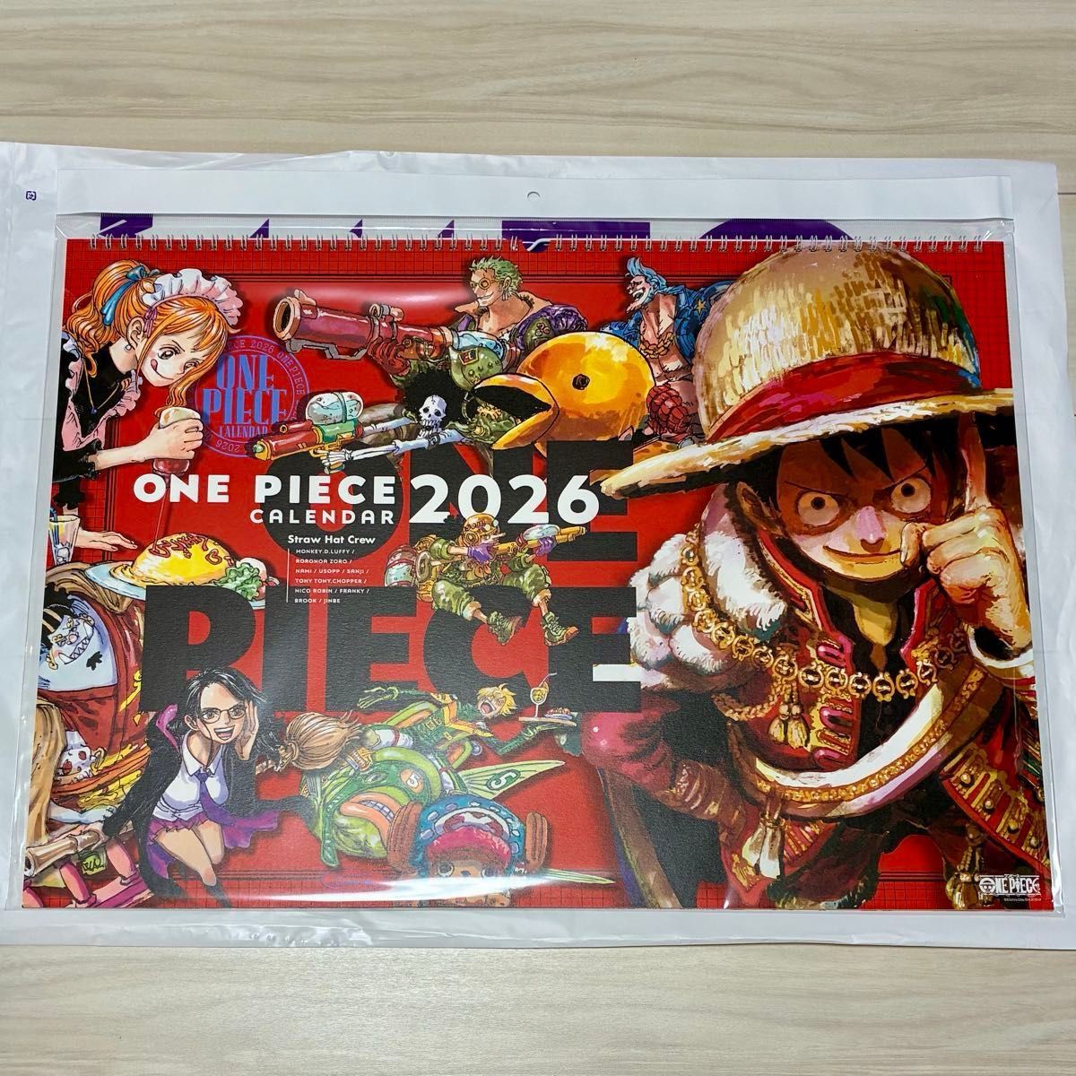 ONE PIECE ワンピース コミックカレンダー（大判） 2026年｜Yahoo