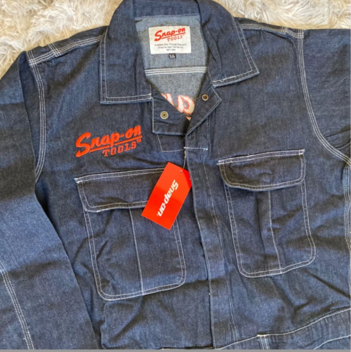 Snap-on スナップオン デニムオーバーオール ツナギ BWL5450DO