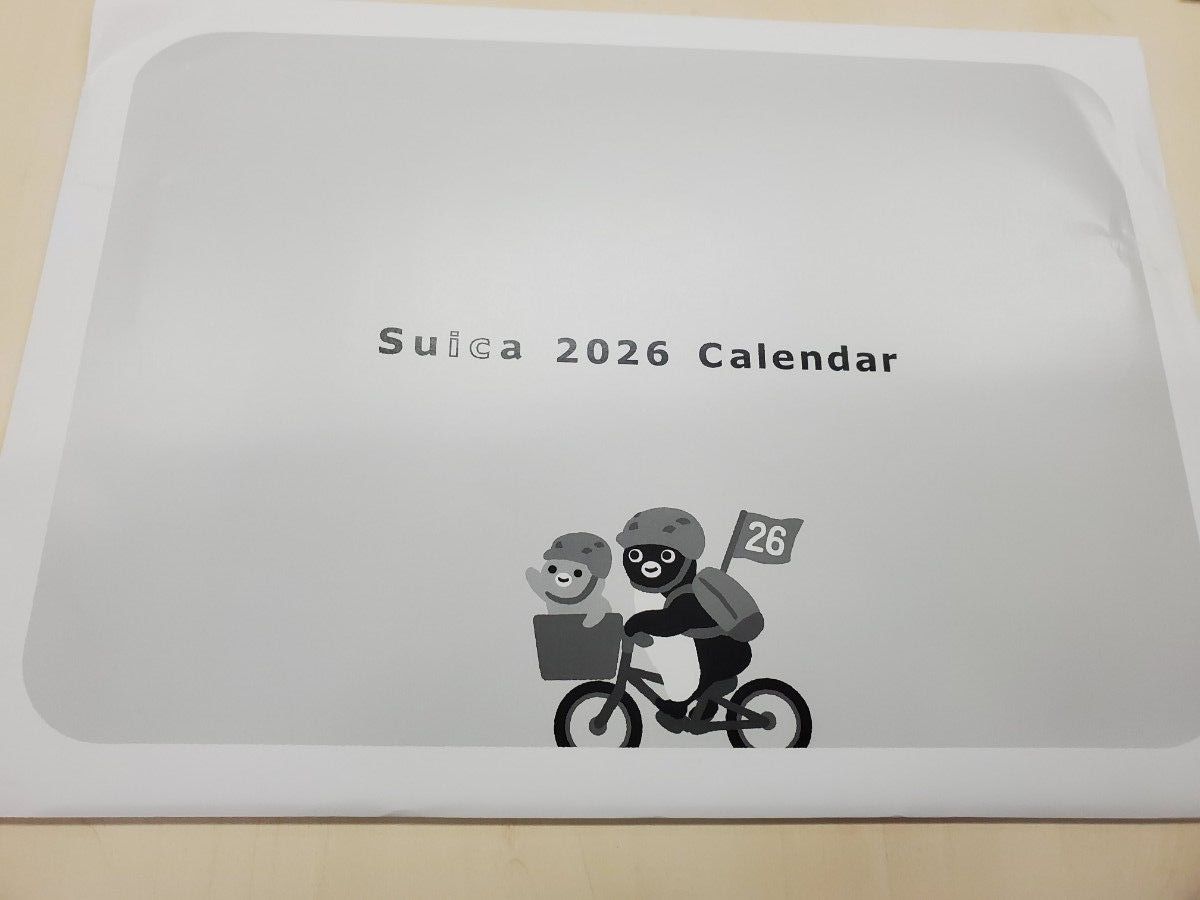 非売品】Suica ペンギンの壁掛けカレンダー2026｜Yahoo!フリマ（旧