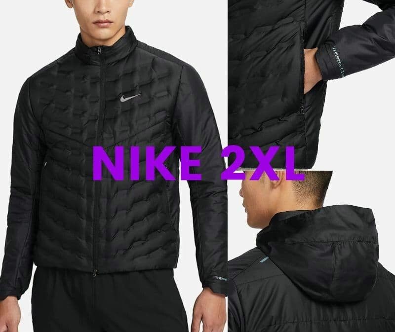 2XL ナイキ エアロロフト ADV ダウンジャケット @4万超 ランニング