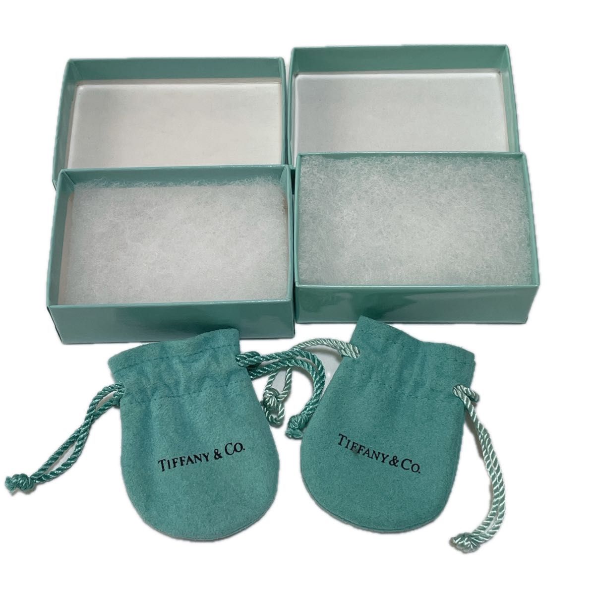 ティファニー 空き箱 & 巾着 3セット ティファニー BOX・巾着袋・紙袋
