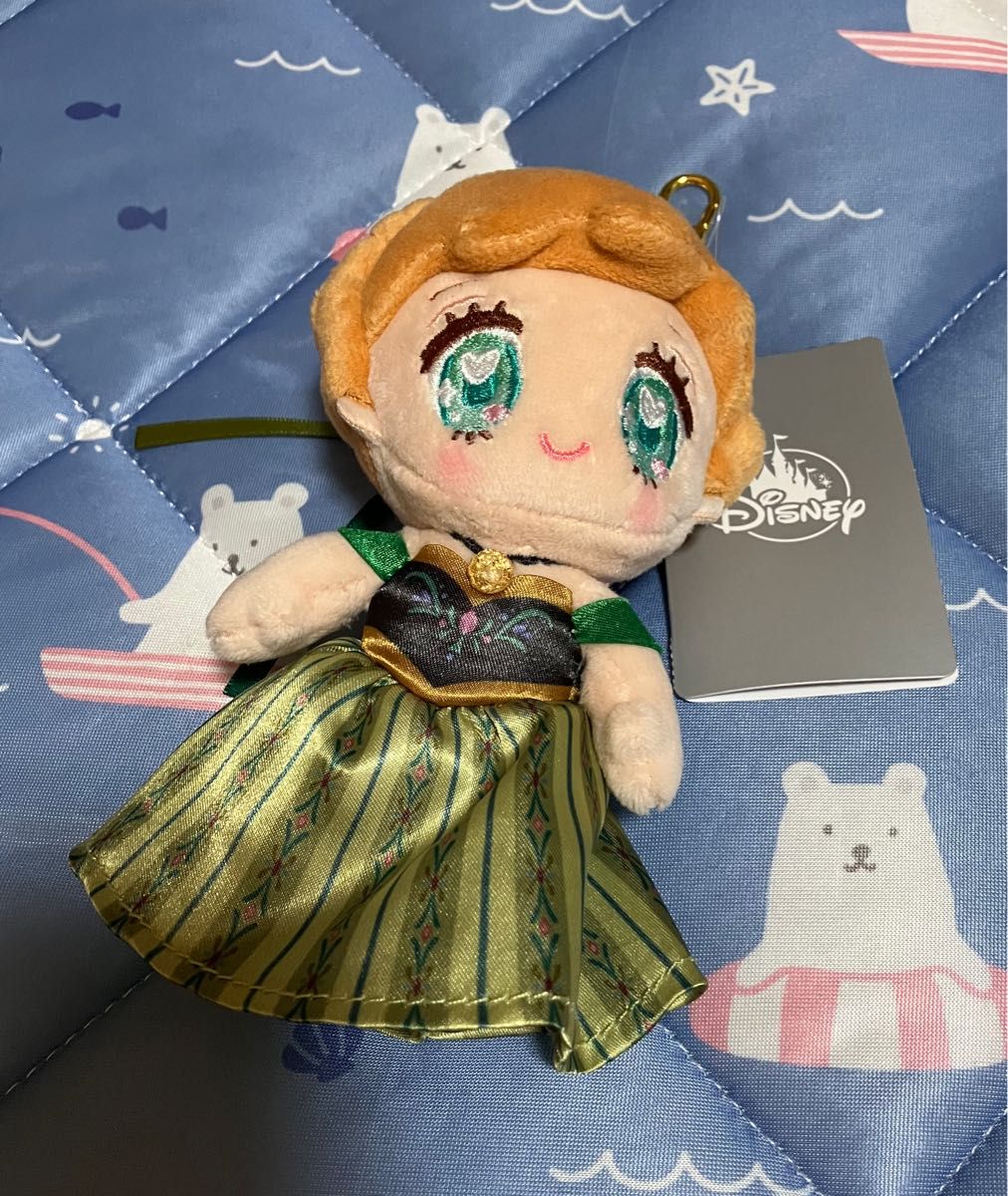 ディズニーストア アナ雪 アナ TINY ぬいぐるみキーホルダー キー