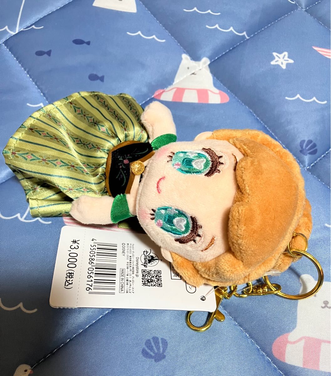 ディズニーストア アナ雪 アナ TINY ぬいぐるみキーホルダー キー