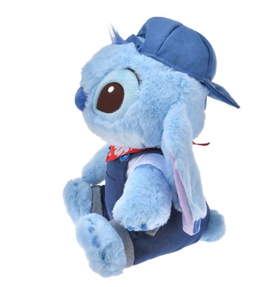 ディズニーストア jp 限定 スティッチ ぬいぐるみ デニム コスチューム