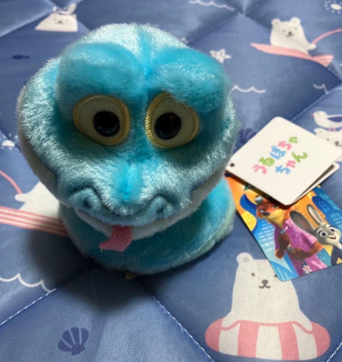 うるぽちゃちゃん ズートピア 2 ゲイリー ・ダ・スネーク ぬいぐるみ