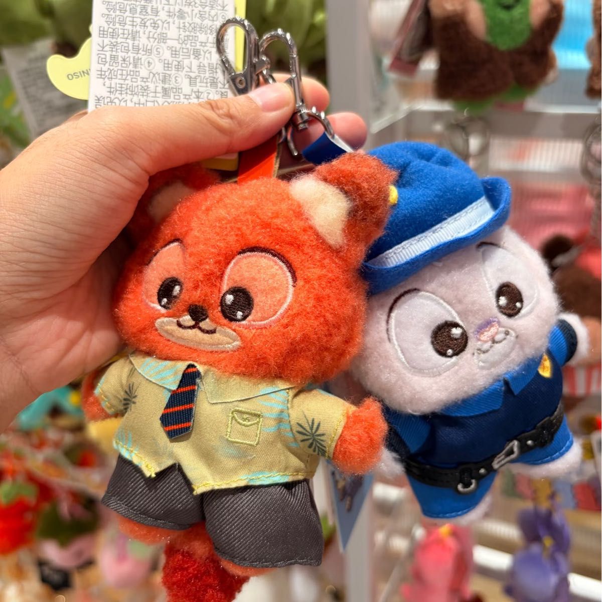 海外限定 ズートピア ぬいぐるみ ジュディ マスコット Zootopia ニック