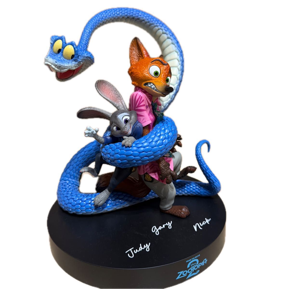 Happyくじ ズートピア2 A賞 ポスターフィギュア ニック ジュディ