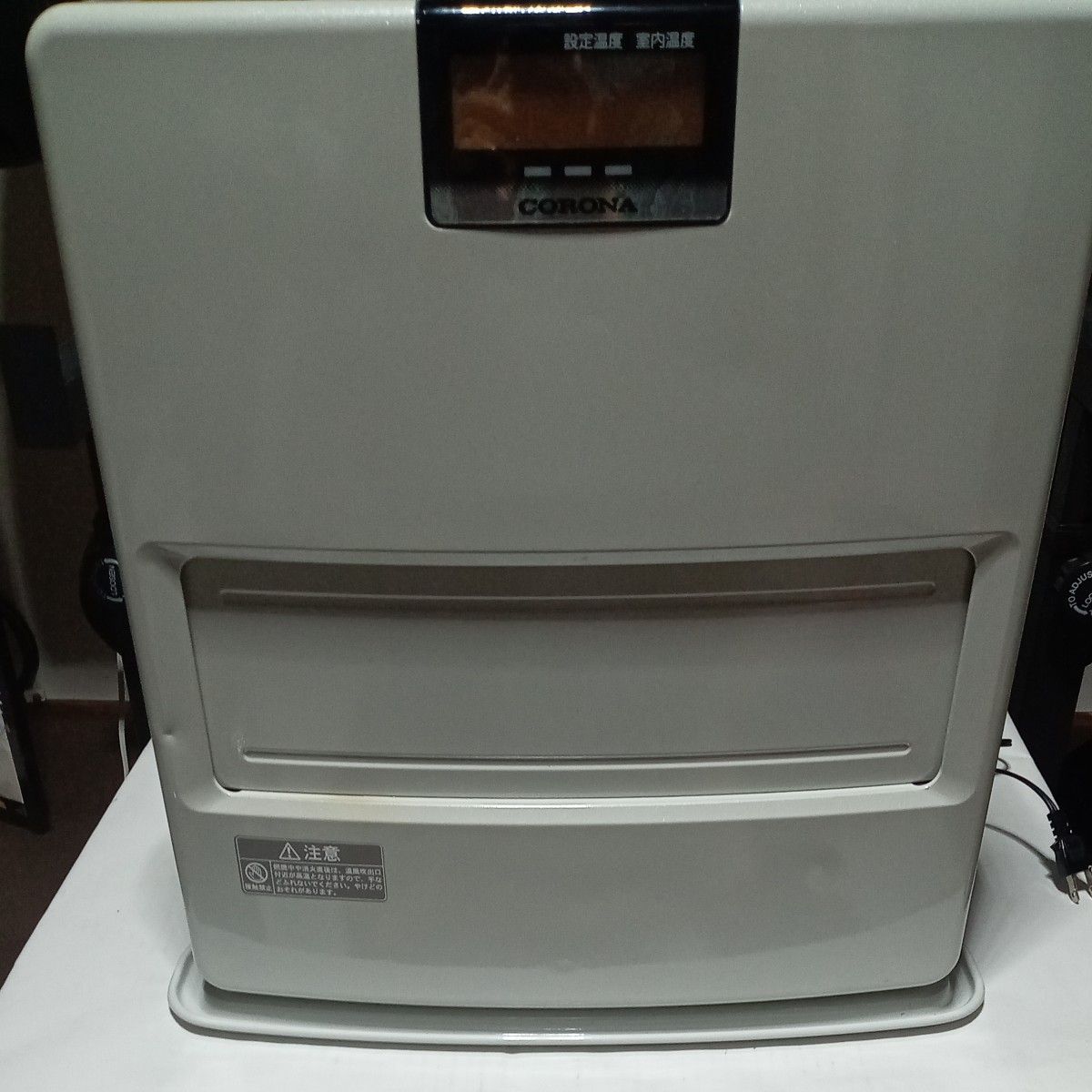 CORONA 石油ファンヒーター FH-EX3613BY-W ホワイト 強制通気形開放式