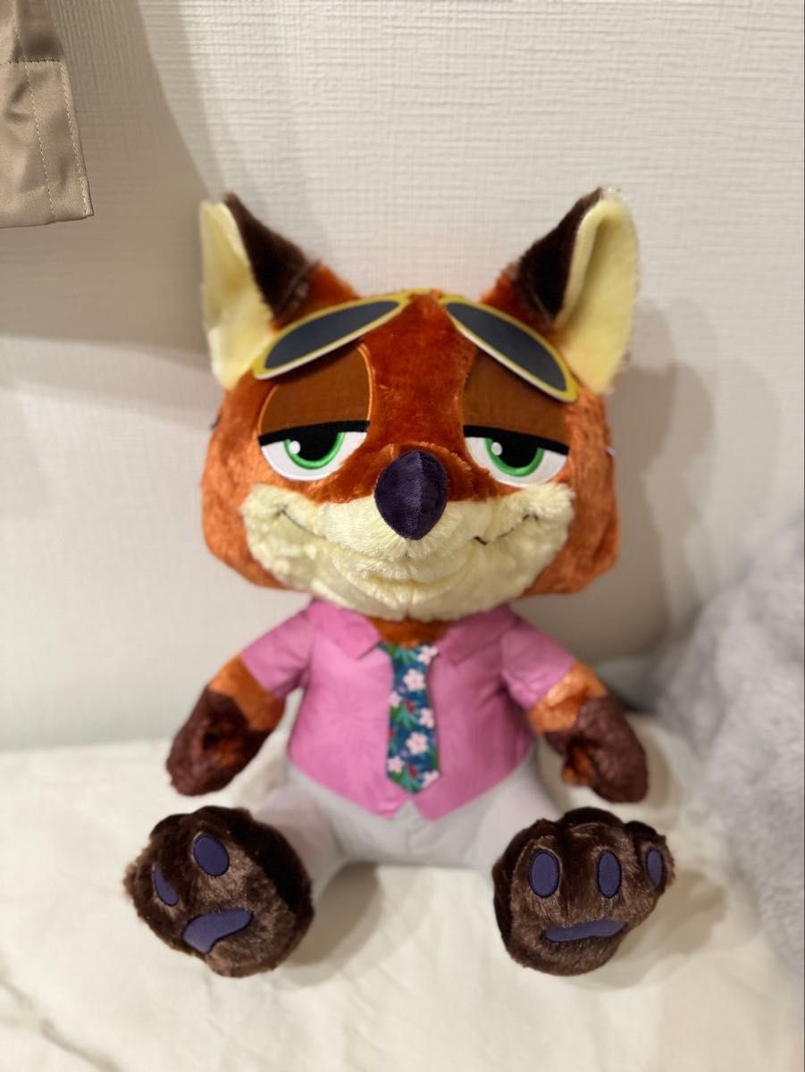 ズートピア 2 スーパーラージ ぬいぐるみ 2点セット ニック ジュディ