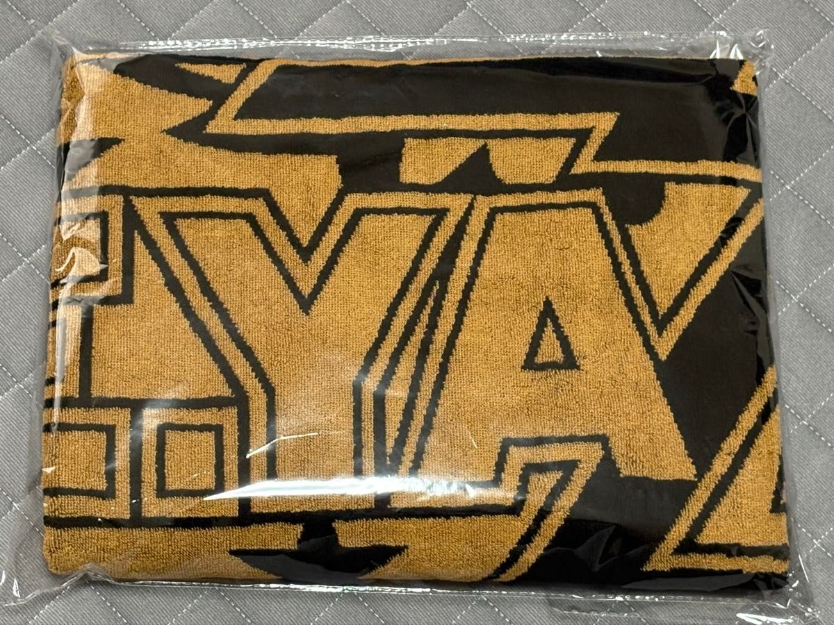 永吉 E YAZAWA ジャガード スペシャルビーチタオル ロゴ イーグル