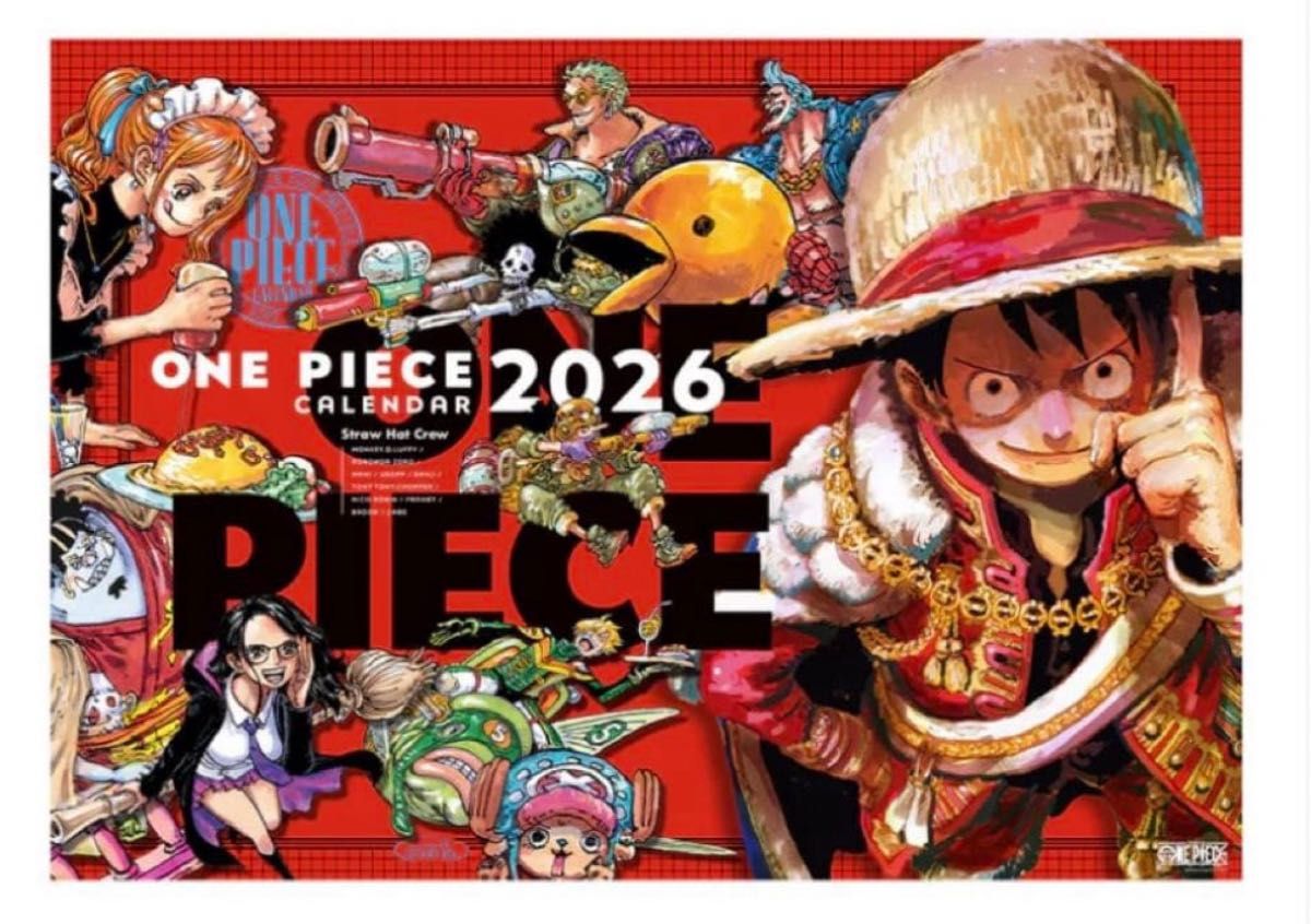 ONE PIECE コミックカレンダー（大判）2026｜Yahoo!フリマ（旧PayPay