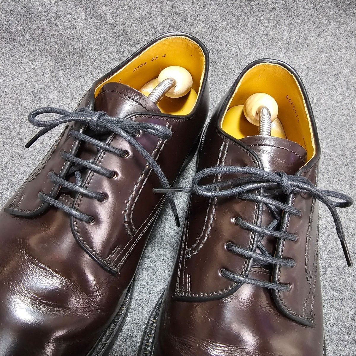 REGAL リーガル 2504 本革 レザー プレーントゥ ビジネス シューズ 25