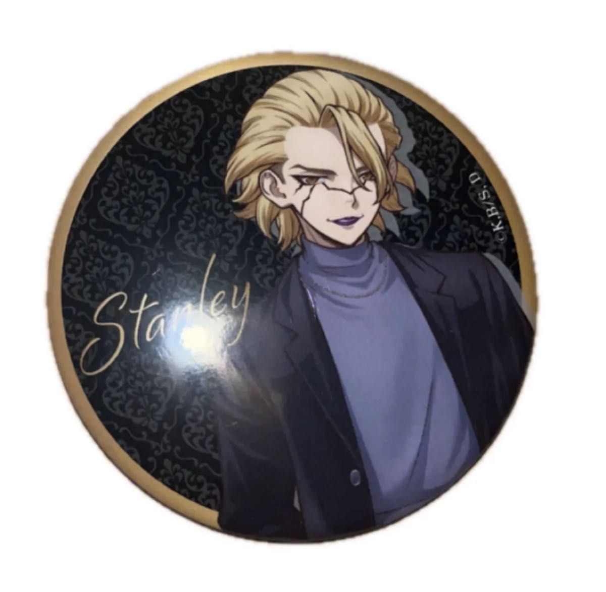 ブラックスーツ スタンリー・スナイダー 缶バッジ Dr STONE スタンリー