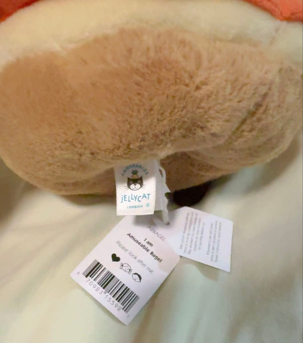 タグ付き新品》ジェリーキャット ベーグル パン ぬいぐるみ｜Yahoo