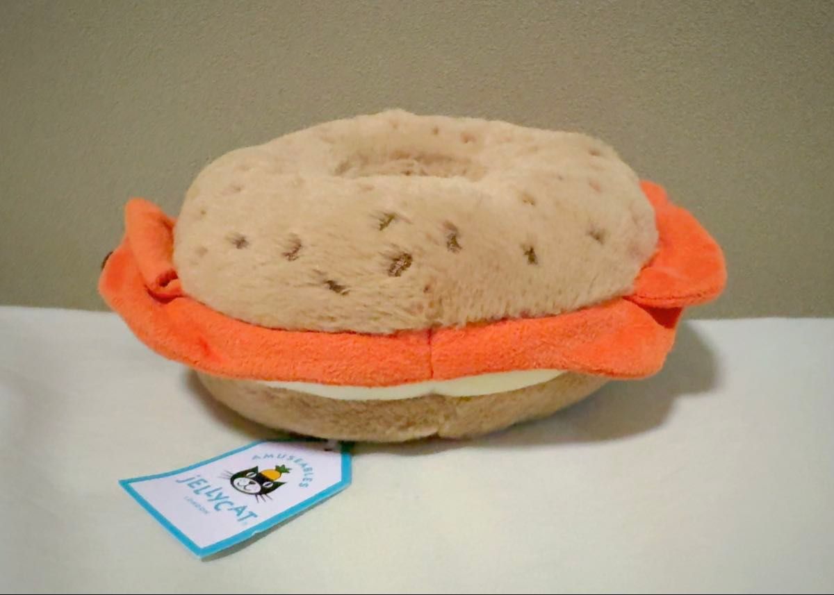 タグ付き新品》ジェリーキャット ベーグル パン ぬいぐるみ｜Yahoo