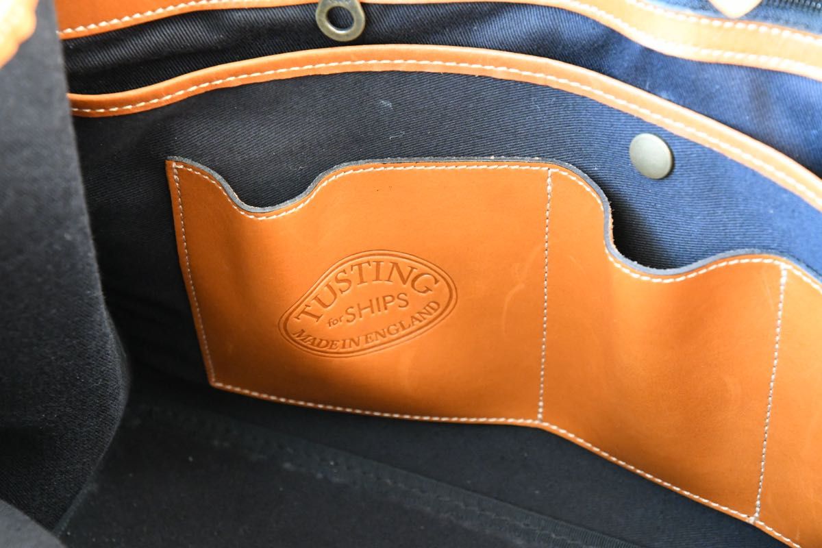 TUSTING タスティング SHIPS別注 キンボルトン Kimbolton トートバッグ