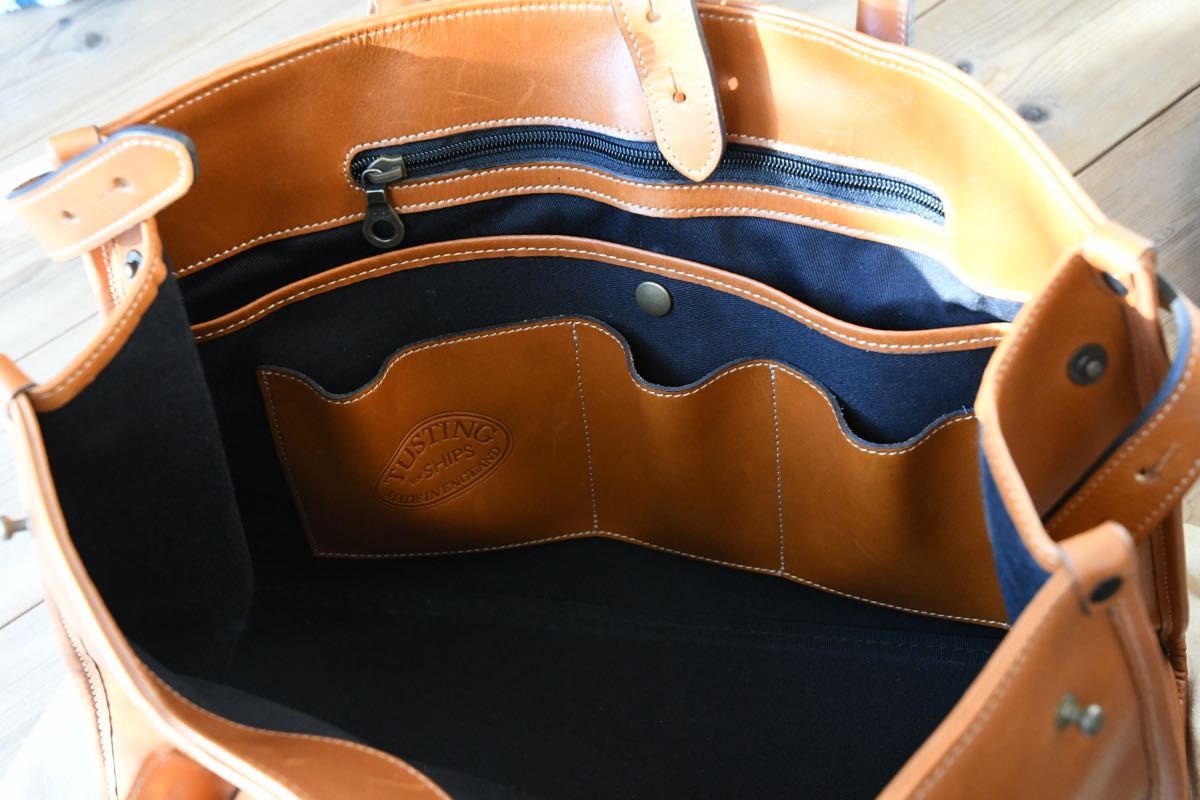 TUSTING タスティング SHIPS別注 キンボルトン Kimbolton トートバッグ