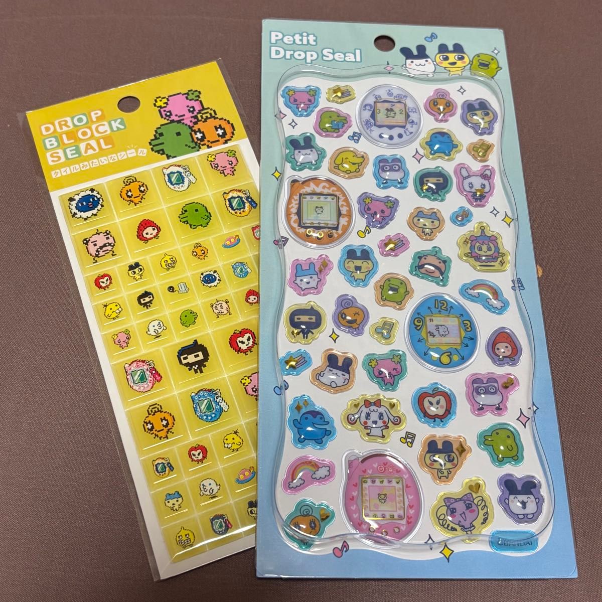 正規品 たまごっち プチドロップシール Petit Drop Seal カミオ