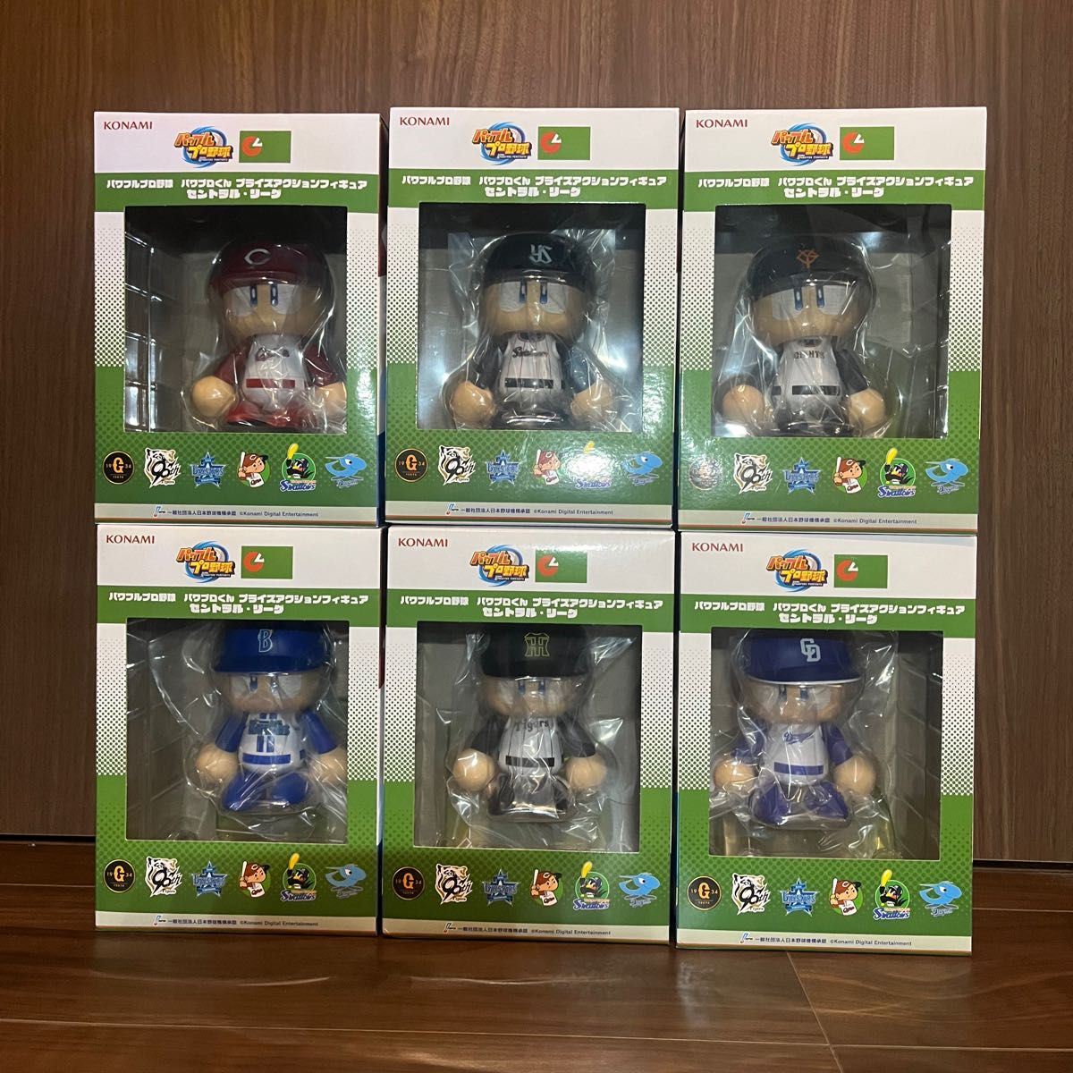 KONAMI パワプロくん フィギュア セリーグ6種セット パワプロくん