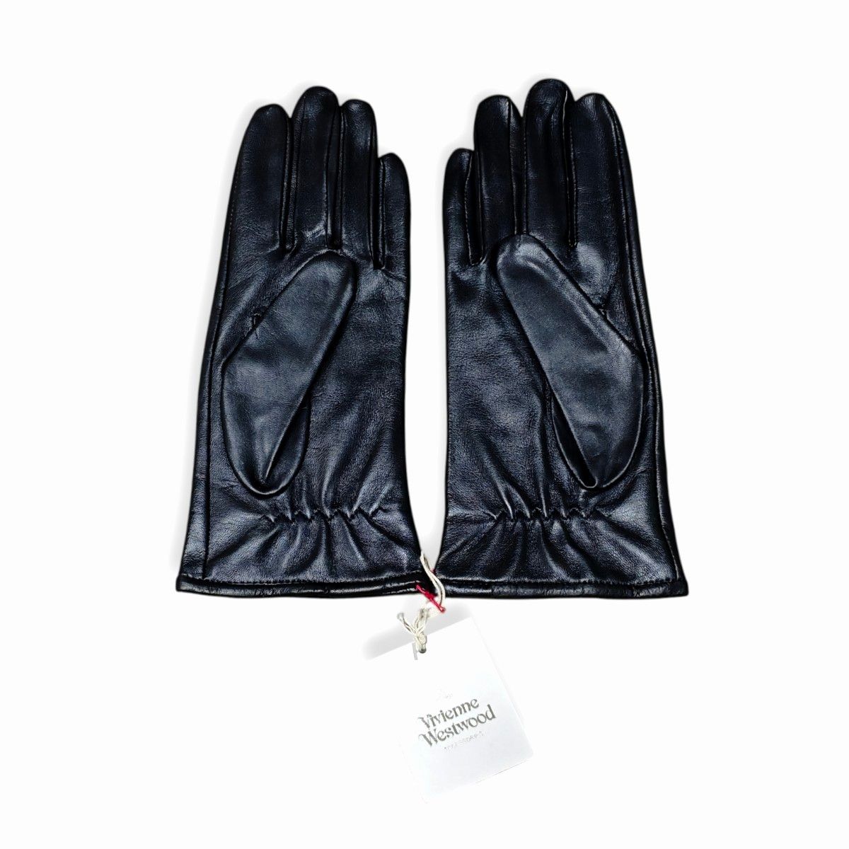 新品 ヴィヴィアンウエストウッド 21cm 手袋 羊革 ロゴ エンボス