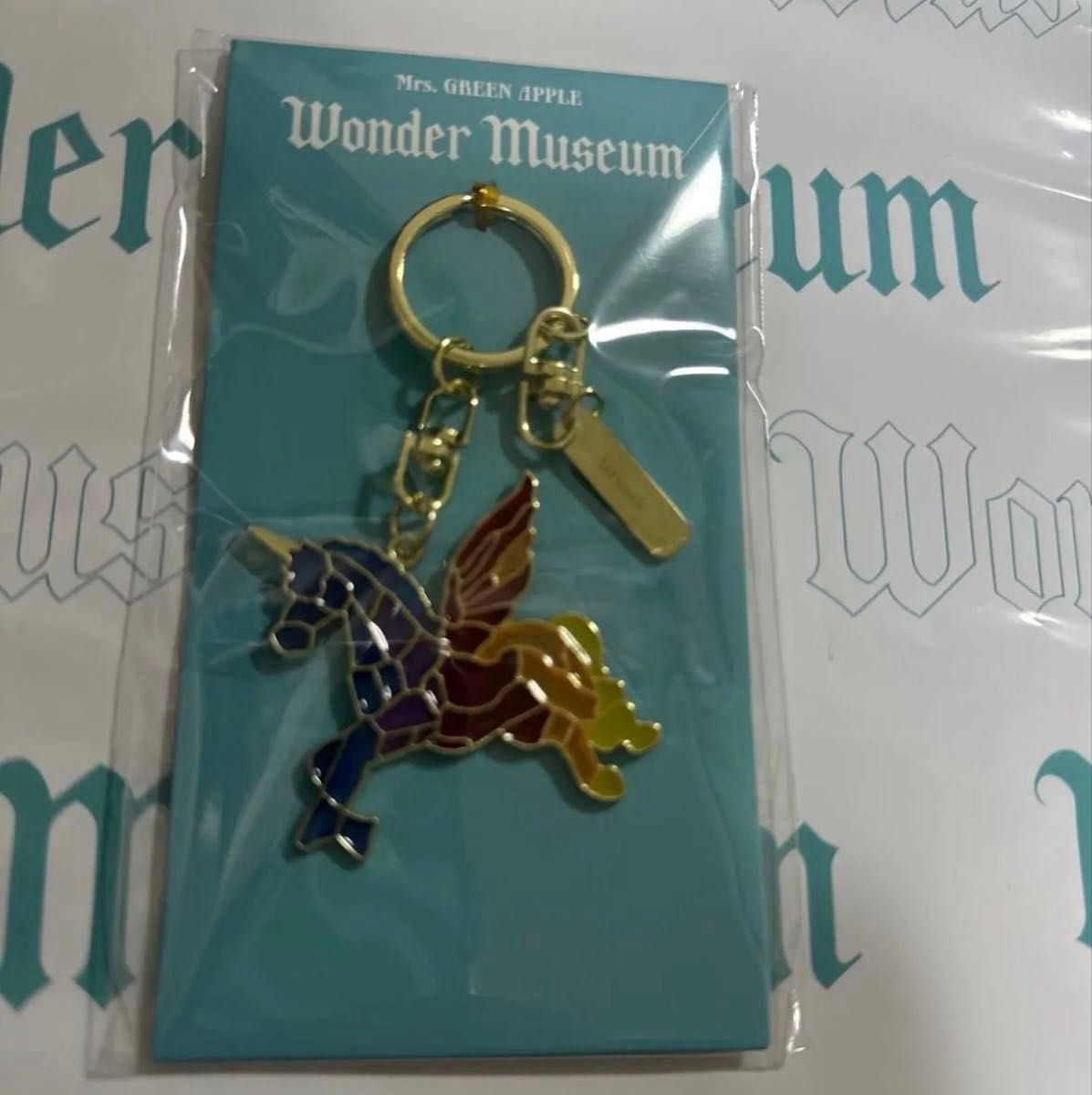 Mrs GREEN APPLE Wonder Museum ステンドグラスキーホルダー Attitude