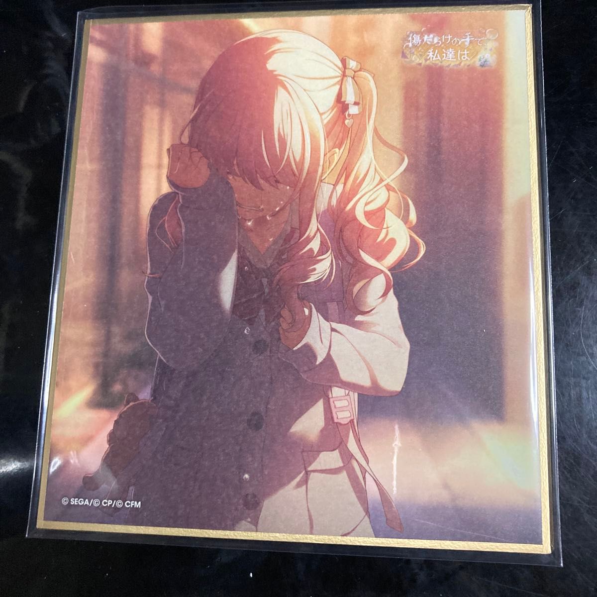 プロセカ 暁山瑞希 傷だらけの手で 私達は ミニ色紙 53A 特訓前 余花に